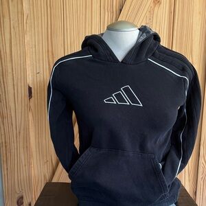 Adidas Men's Black Pullover Hoodie